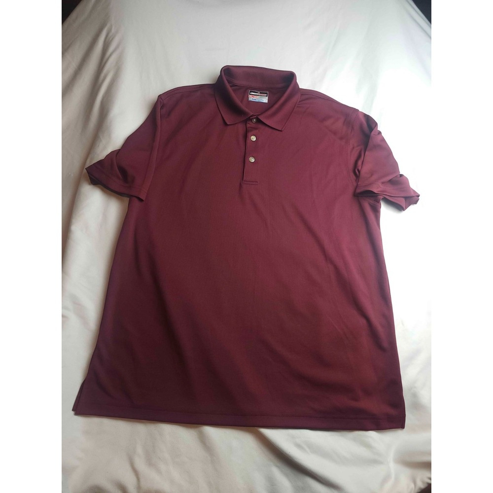 Grand Slam Polo Shirt Mens XL Performance Golf Sporty Athleisure Sporty Preppy